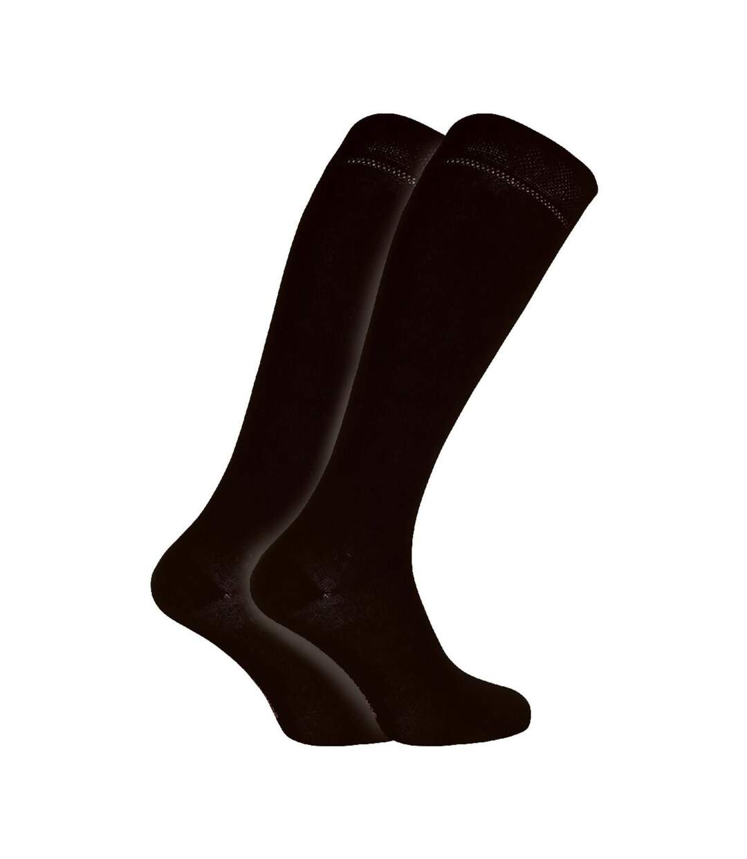 2 Pack Ladies Rainbow Patterned Knee High Bamboo Socks-1