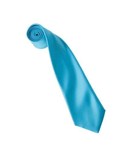 Cravate Colours Collection Taille Unique Turquoise Vif Premier