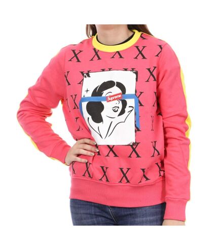 Sweat Rose/Jaune Femme Supreme Grip Comics - S