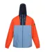 Mens Belcastel Waterproof Jacket Rusty Orange Coronet Blue Navy Regatta-1