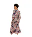 Womens/ladies Floral V Neck Maxi Dress Multicoloured Print Little Mistress-3
