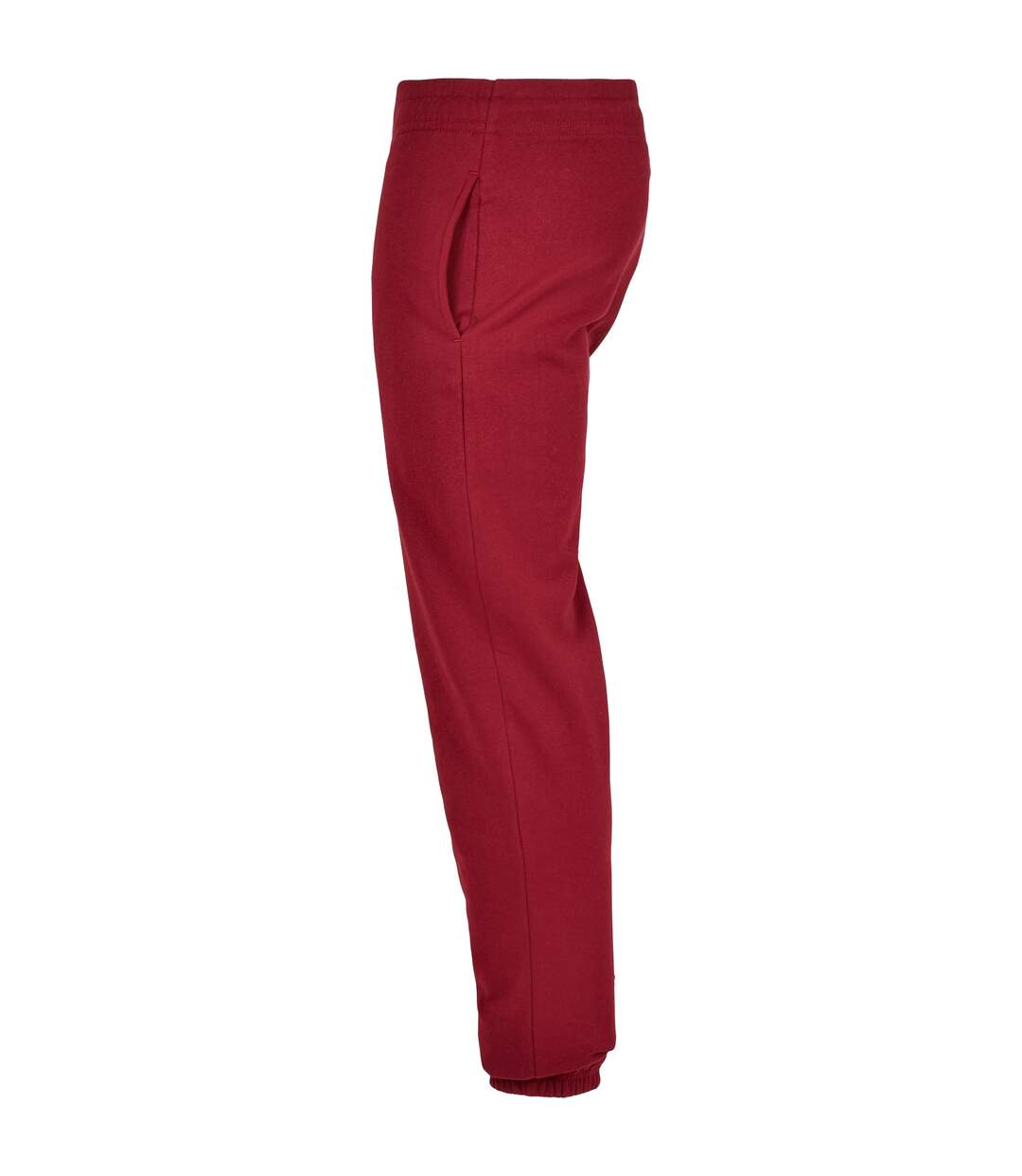 Pantalon De Jogging Basic Adulte Bordeaux Build Your Brand-3