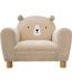 Fauteuil enfant design bois Ours - Beige-2