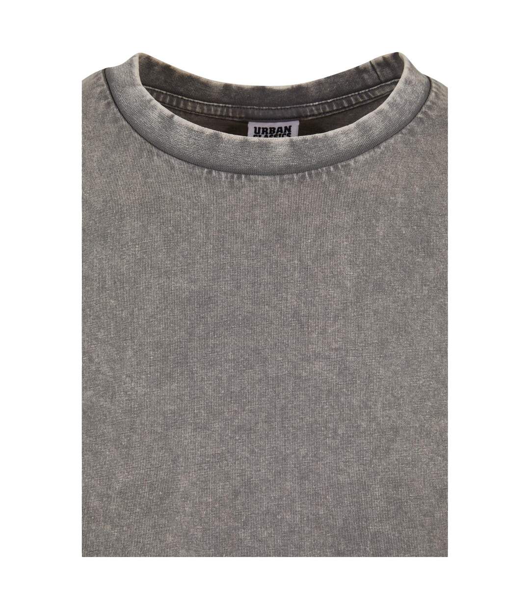 Haut Manches Longues Motif/style Délavé À L'acide Homme Anthracite Urban Classics-4