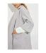 Dorothy Perkins Womens/Ladies Edge To Edge Relaxed Fit Coat (Grey Marl) - UTDP217