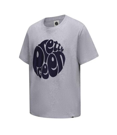 T-shirt Motif/style Logo Homme Gris Pretty Green