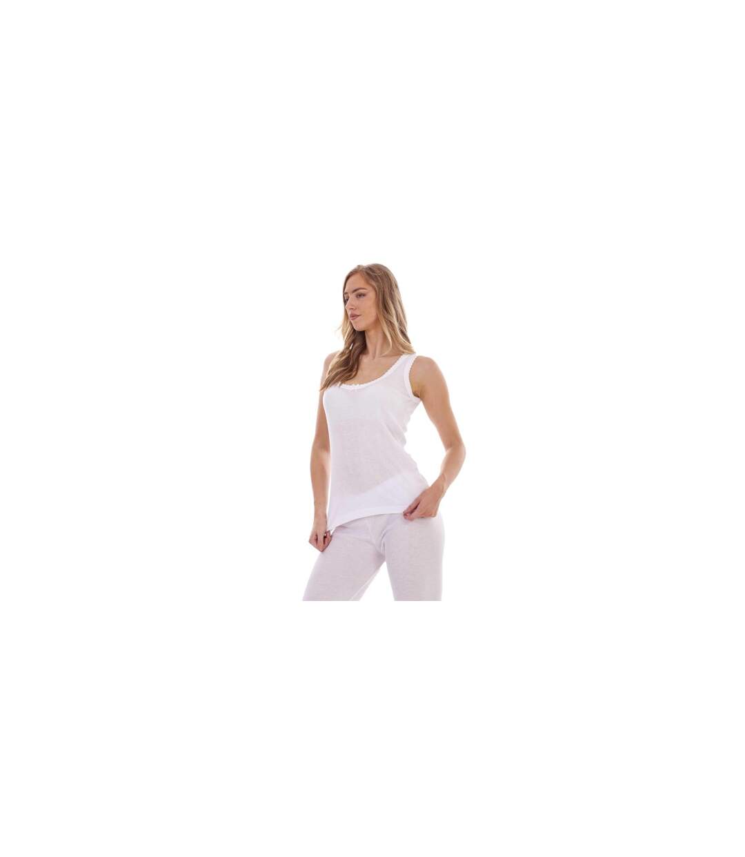 Débardeur Femme Blanc Heatforce-1