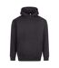 Sweat À Capuche Vision Homme Charbon Uni Awdis-1