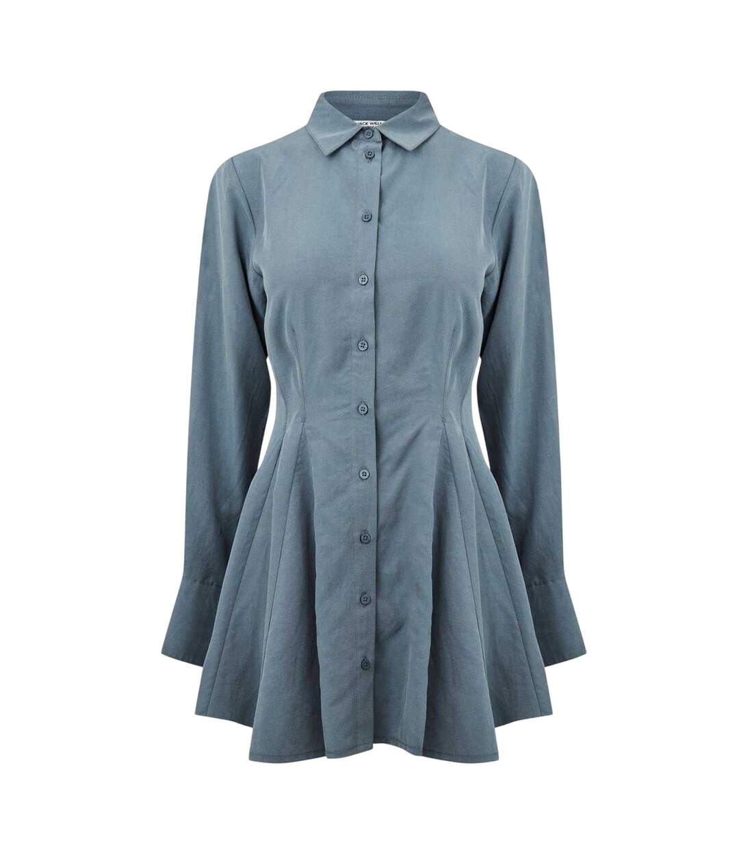 Robe Chemisier Courte Femme Gris Foncé Jack Wills-2