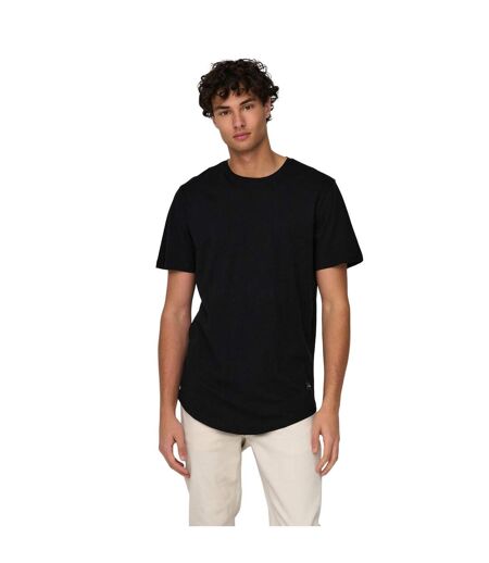 T-shirt Homme Noir Only And Sons