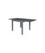 Table de Jardin Extensible Haria 80-160cm Gris-3