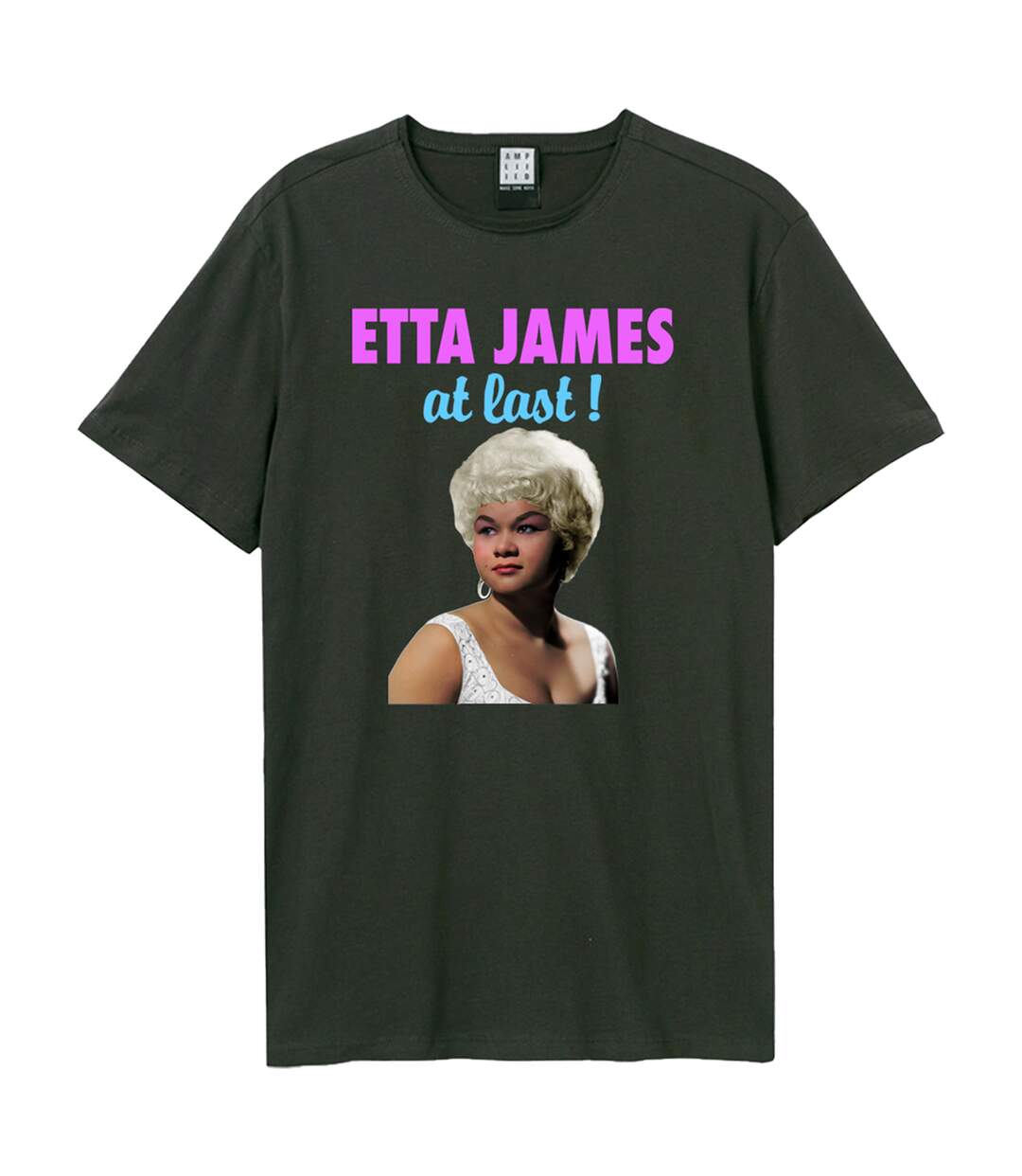 T-shirt At Last Adulte Charbon Amplified-1