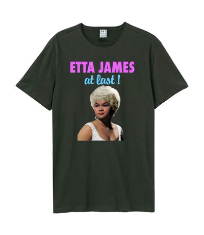 T-shirt At Last Adulte Charbon Amplified