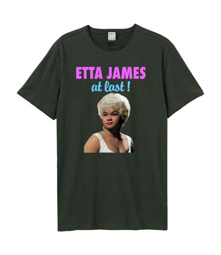 T-shirt At Last Adulte Charbon Amplified