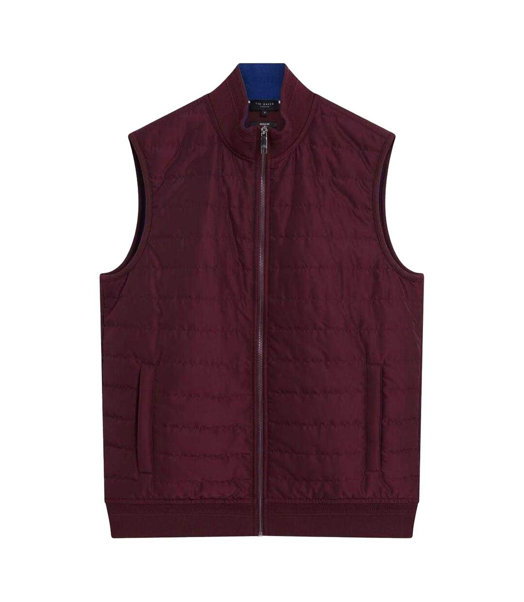 Doudoune Sans Manches Homme Bordeaux Foncé Ted Baker-2