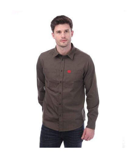 Chemise Egrin Homme Marron Hugo