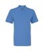Asquith & Fox Mens Plain Short Sleeve Polo Shirt (Cornflower)