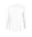 Monarch t-shirt à manches longues homme blanc SOLS-2