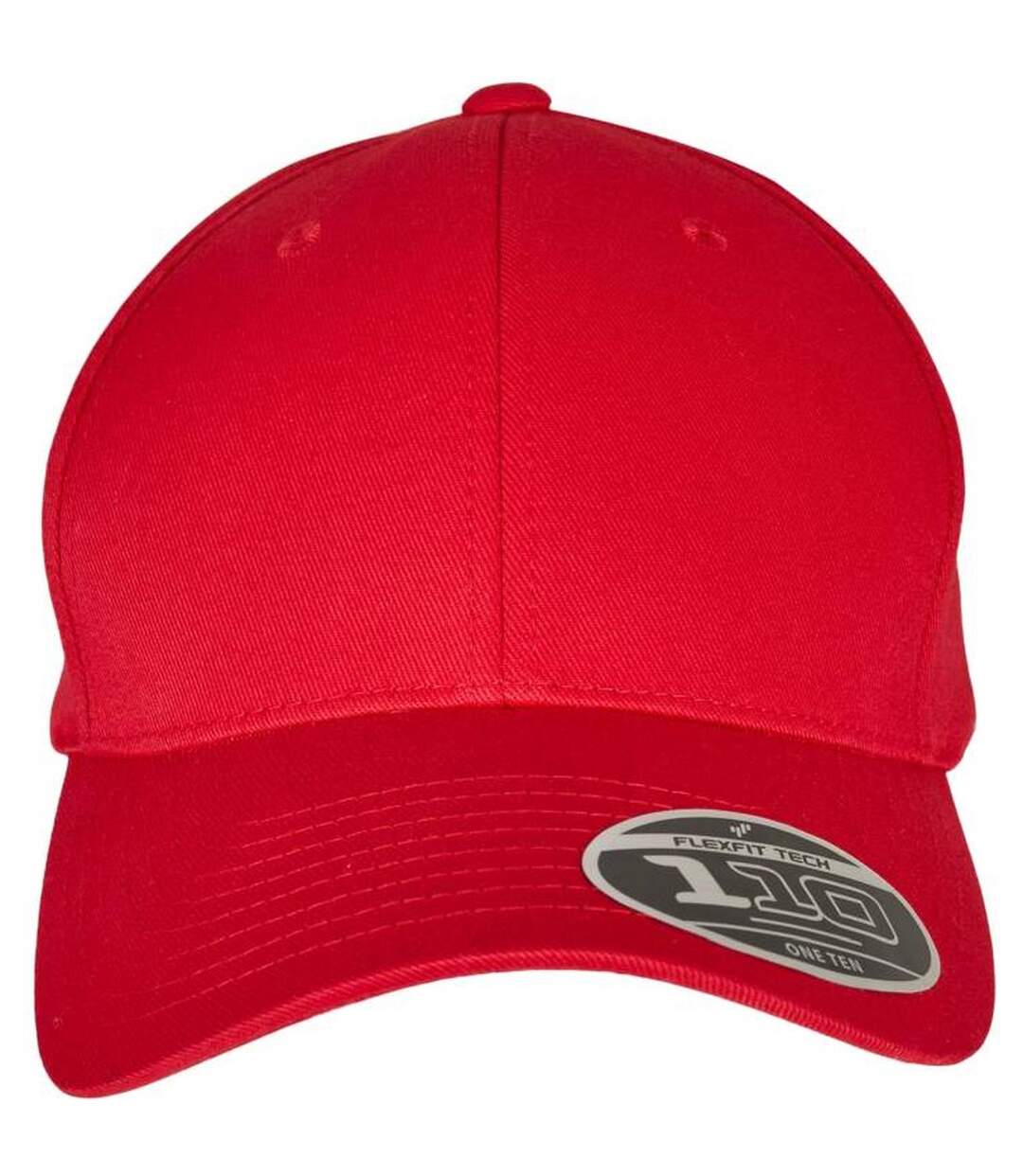 Casquette Ajustable Motif/style Courbé Rouge Flexfit-1