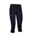 Womens/ladies Fly Fast Leggings Black Under Armour-1