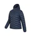 Doudoune Matelassée Seasons Femme Bleu Marine Mountain Warehouse-3