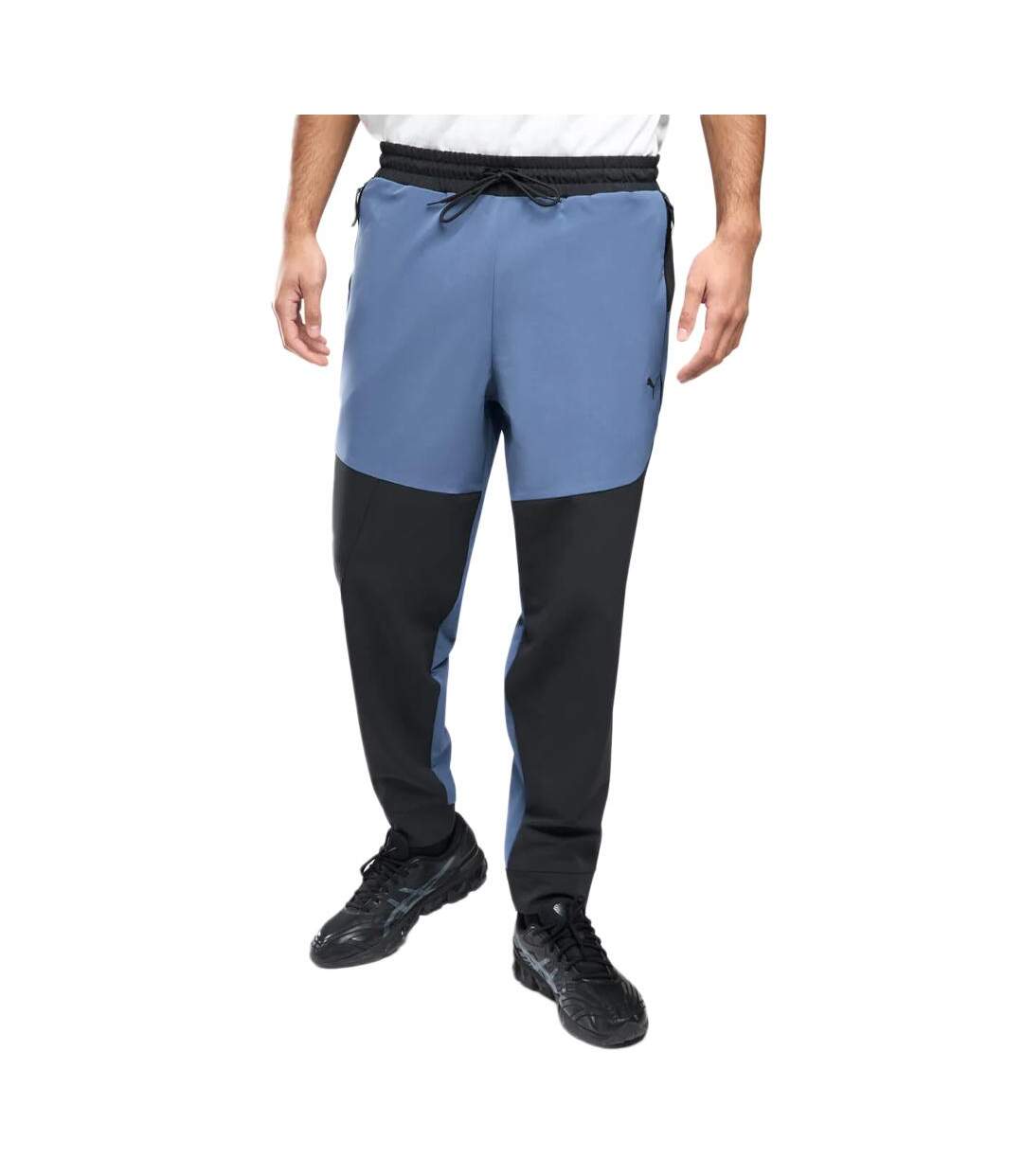 Jogging bleu/marine homme puma tech dobby-1