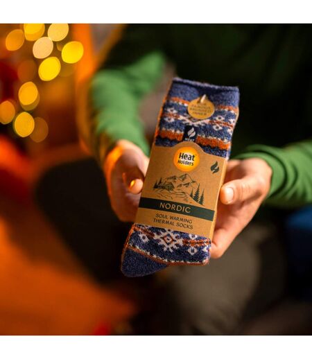 Extra Warm Nordic Thermal Socks for Men | Breathable Lite Winter Socks