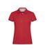 Womens/ladies Advantage Premium Polo Shirt Red Cutter & Buck-1