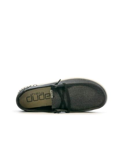 Chaussures Grises/Noires Femme Hey Dude Wendy