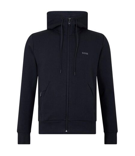 Mens Saggy Sweat Jacket Black Boss