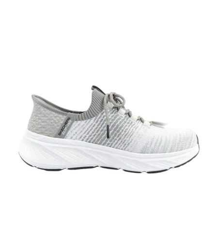 Baskets Edgeride Raygo Homme Blanc Argenté Skechers