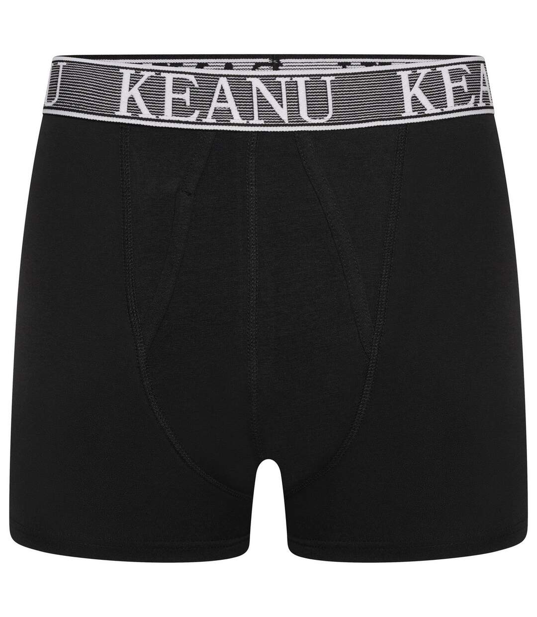 Boxers Motif/style Uni Homme Noir Bleu Blanc Gris Keanu-2