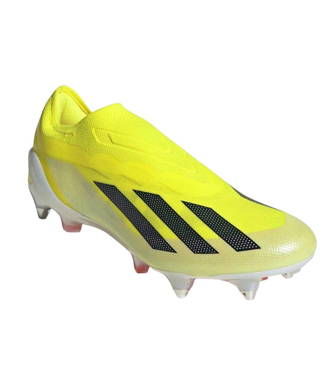 Mens X Crazyfast Elite Knitted Collar Soft Ground Football Boots Solar Yellow Adidas-4