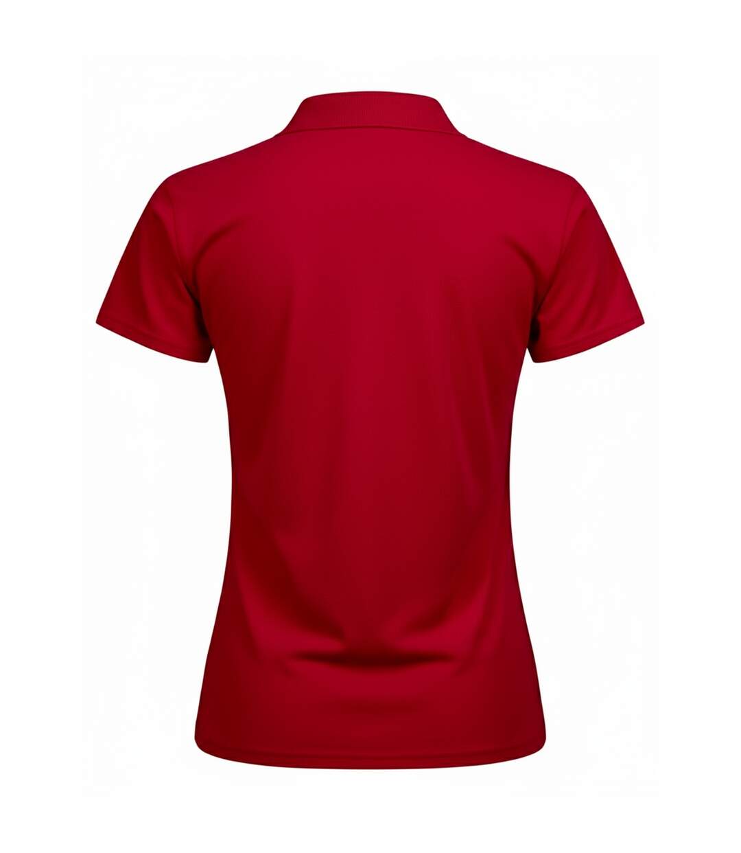 Polo Luxury Femme Rouge Tee Jays-2