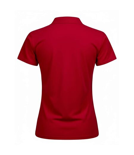 Polo Luxury Femme Rouge Tee Jays