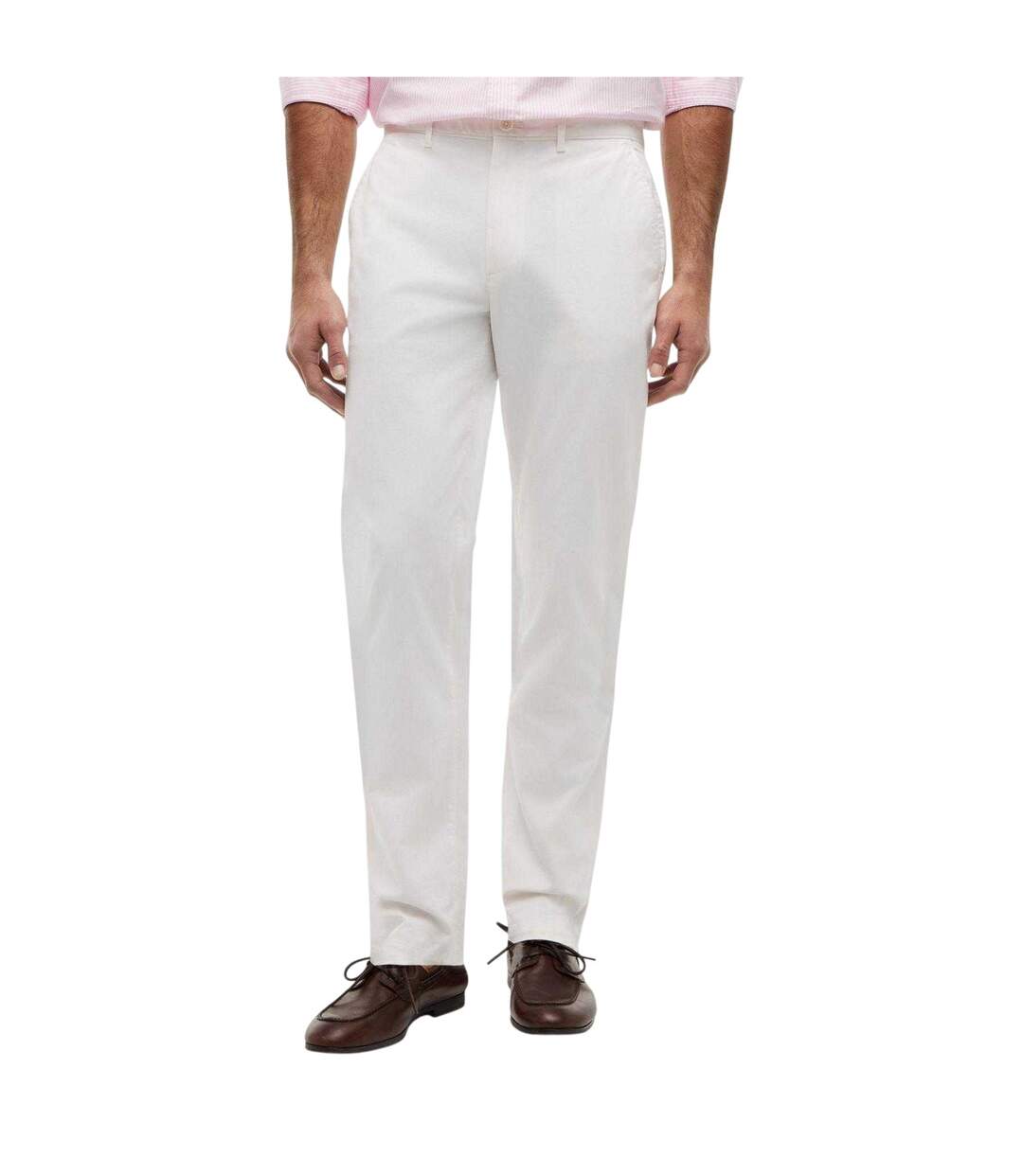 Chino Denton Homme Blanc Cassé Pétale Tommy Hilfiger-1