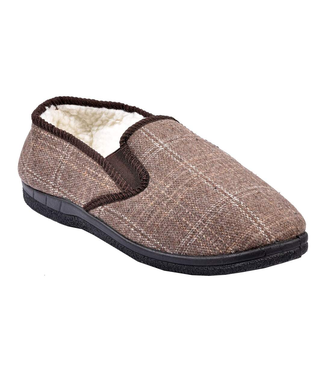 CHARENTAISE Homme Pantoufle PREMIUM MU6092 MARRON