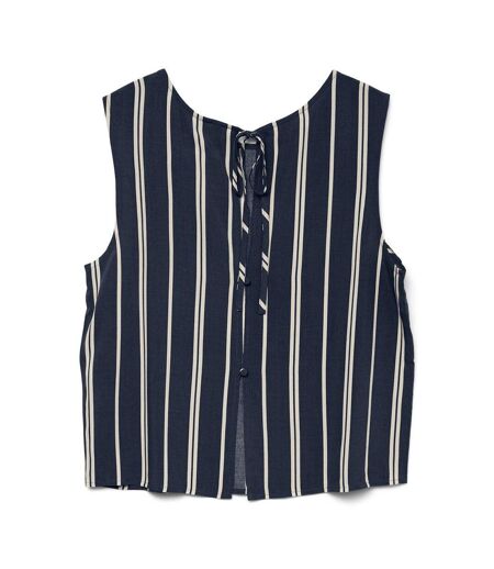 Débardeur marine femme vero moda christina