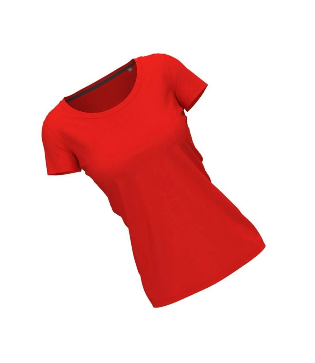 T-shirt Femme Rouge Écarlate Stedman-2