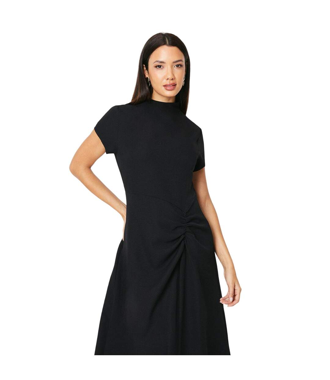 Robe mi-longue occasion femme noir Principles-3