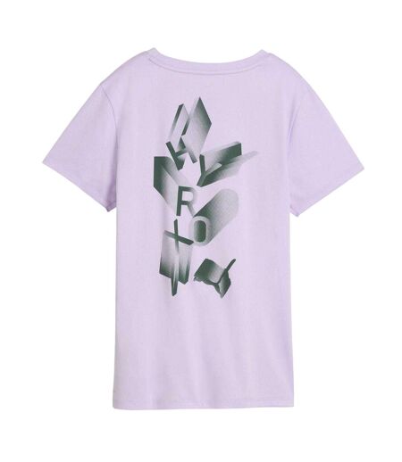 Womens/ladies Hyrox Short-sleeved Workout T-shirt Light Lavender Puma
