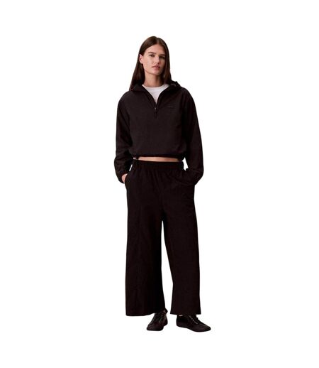 Womens/ladies Lightweight Wind Jacket Black Calvin Klein