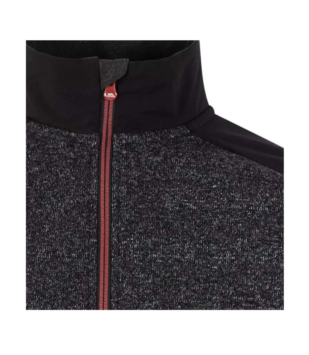 Veste Polaire Cossal At200 Homme Noir Chiné Trespass-3