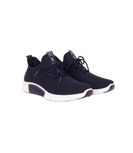 Mens rideout trainers navy Crosshatch