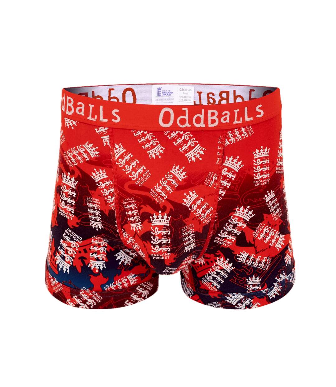 Boxer homme rouge / blanc OddBalls