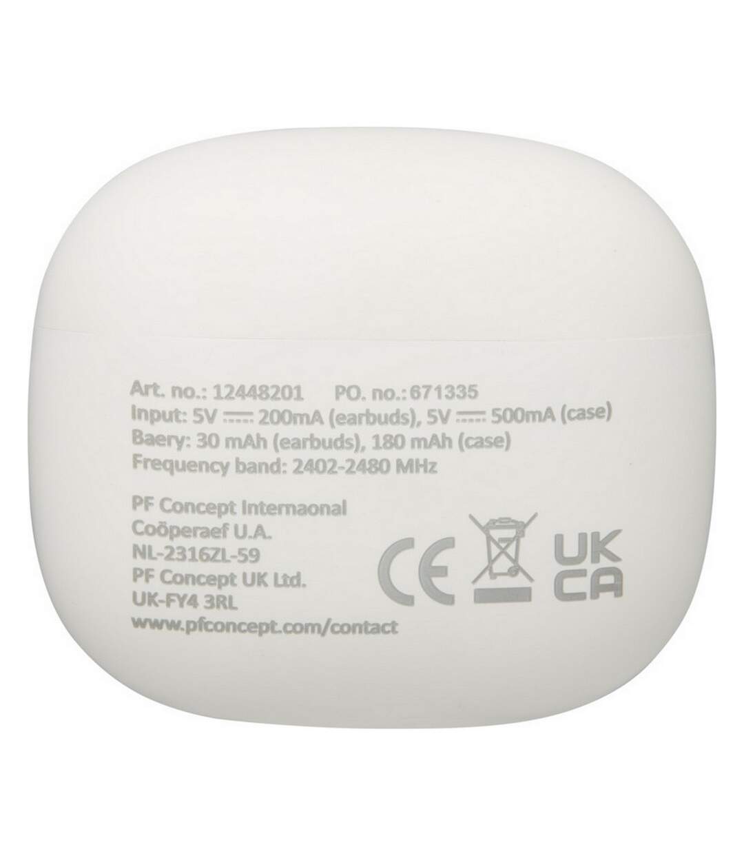 Écouteurs Sans Fil Alterf True Taille Unique Blanc Floso-2