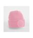 Bonnet Adulte Rose Clair Beechfield-2