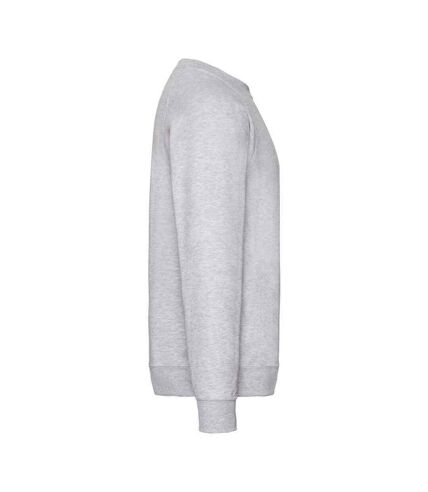 Sweat classic homme gris chiné Fruit of the Loom