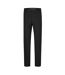 Mens Straight Chinos Black Boss-1