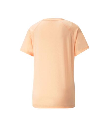 T-shirt Orange Femme Puma Evostripe